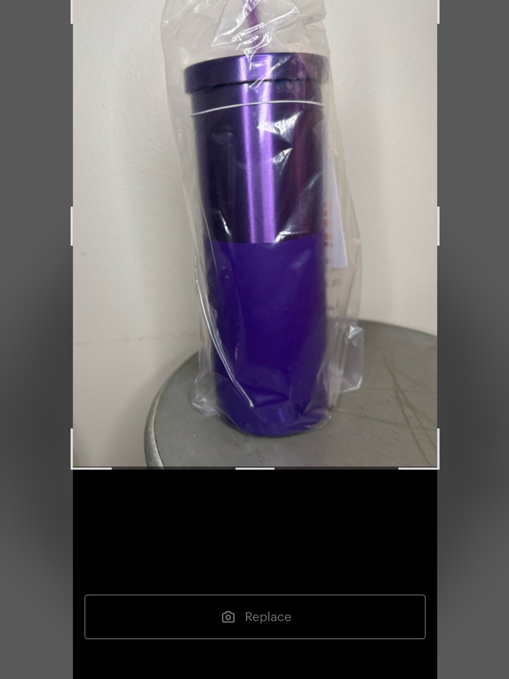 Purple Insulated Travel Tumbler - Stainless Steel Coffee Mug - Picture 2 of 4